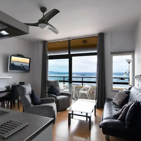 Lejlighed Seafront Terrace Las Canteras Beach - Wifi *