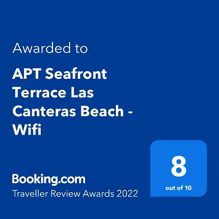 Apartment Seafront Terrace Las Canteras Beach - Wifi