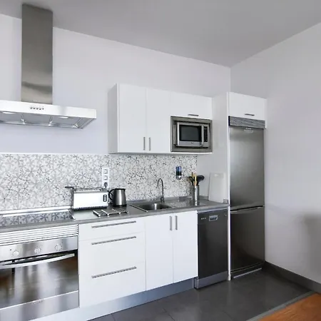 Seafront Terrace Las Canteras Beach - Wifi Lägenhet *