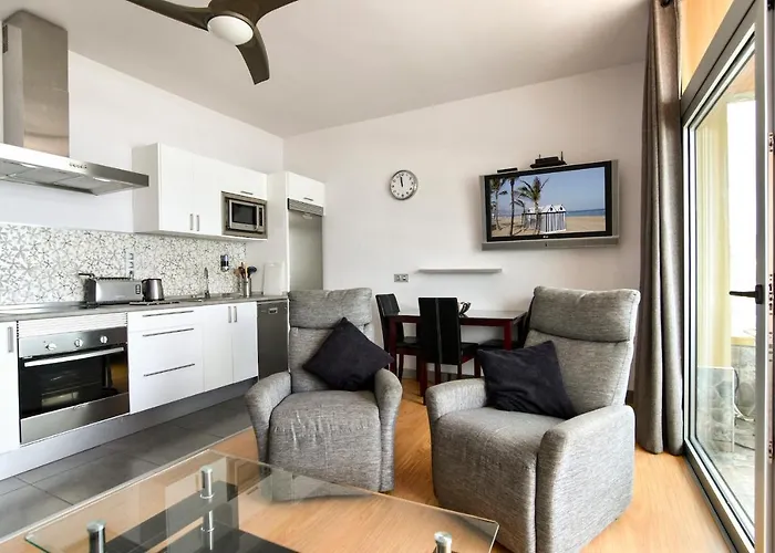 Seafront Terrace Las Canteras Beach - Wifi * Λας Πάλμας ντε Γκραν Κανάρια