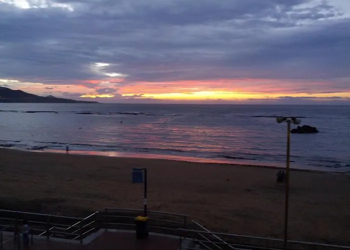 Seafront Terrace Las Canteras Beach - Wifi Apartament *